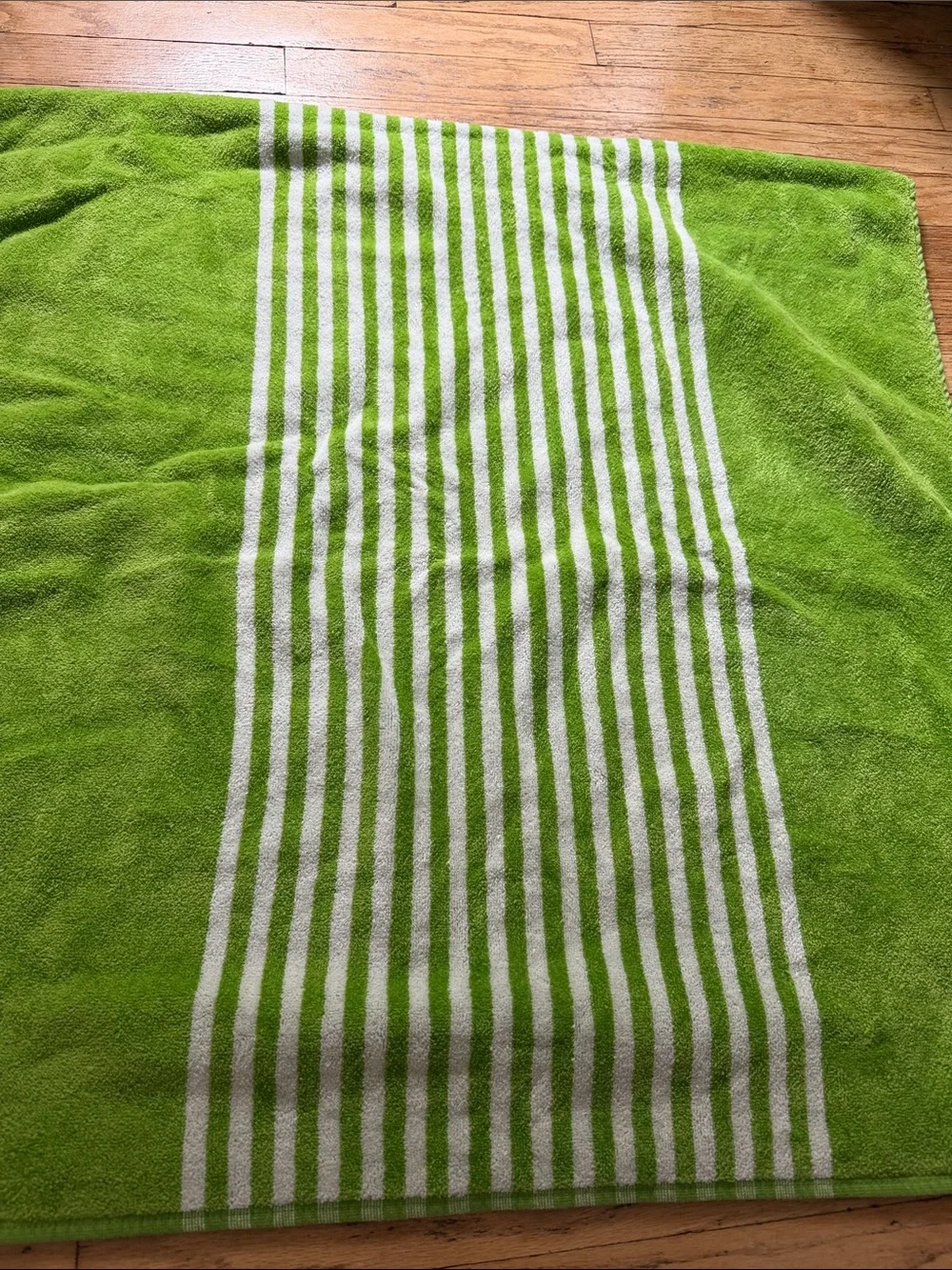 Vintage Striped Beach Towel
